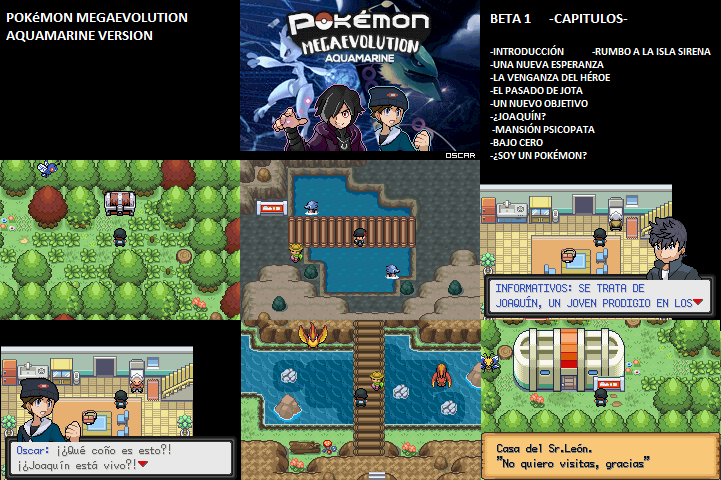 Pokemon Mega Evolution Aquamarine Gba Game - Colaboratory