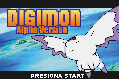 Portada de Digimon Alpha Version