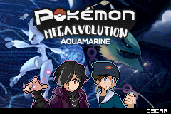 Portada de Pokémon Aquamarine Megaevolution