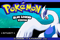 Portada de Pokémon Blue Legend