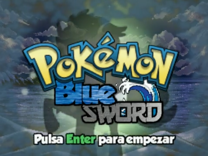Portada de Pokémon Blue Sword
