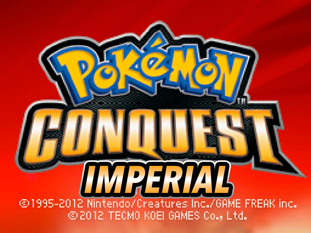 Portada de Pokémon Conquest Imperial