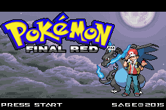 Portada de Pokémon Final Red