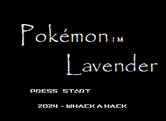 Portada de Pokémon Lavender