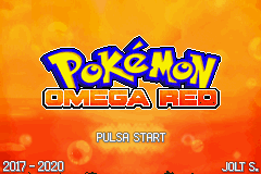 Portada de Pokémon Omega Red