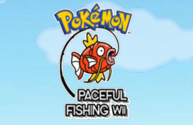 Portada de Pokémon Pesca Tranquila Wii