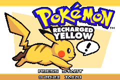 Portada de Pokémon Recharged Yellow