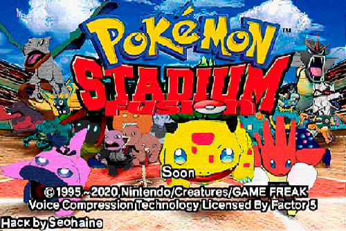 Portada de Pokémon Stadium Fusion