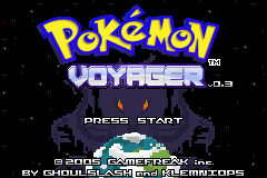 Portada de Pokémon Voyager